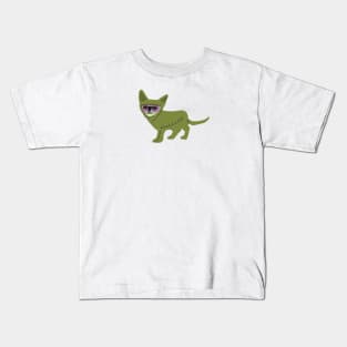 Frankenstein cat enjoy Kids T-Shirt